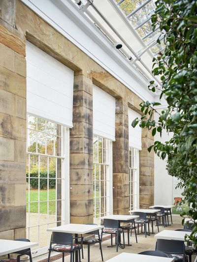 Systèmes rideaux drapés, SG 2120, Colorama 1, The Camellia House, Wentworth, South Yorkshire, United Kingdom