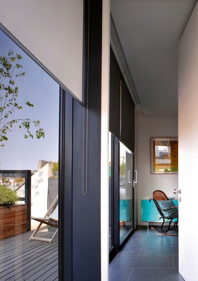 Sistemas de enrollables, SG 4910, Multiscreen 1-10%, Room shot "Bateman's Row Penthouse Apartment", London, United Kingdom