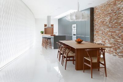 Sistemas de bandas verticales, SG 2950, Multi Visio, Room shot "Highgate Home", London, UK, Vertical Waves