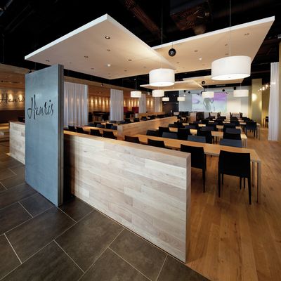 Separador de estancias o cubículos, SG 6103, Colorama 1, Room shot "Henris Restaurant & Catering BERNEXPO", Berne, Switzerland