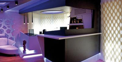 Systèmes de rideaux à bandes verticales, SG 2950, Multi Shadow, Private Residence, Lambach, Austria, Vertical Waves