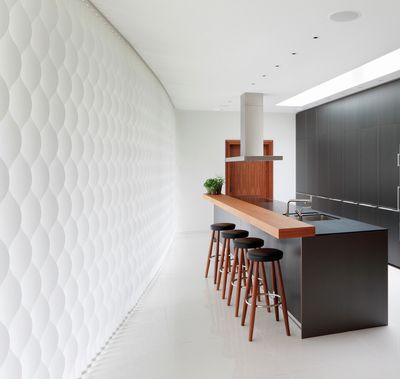 Sistemas de bandas verticales, SG 2950, Multi Visio, Room shot "Highgate Home", London, UK, Vertical Waves