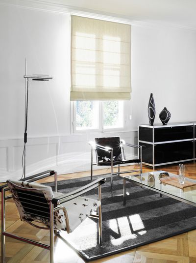 Systèmes rideaux drapés, SG 2320, Room shot "Private Residence", Thun, Switzerland