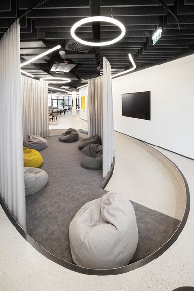 Sistemas de rieles, SG 6100, Colorama 2 Multicolour, HUBB Biologiezentrum Universität Wien, Vienna, Austria