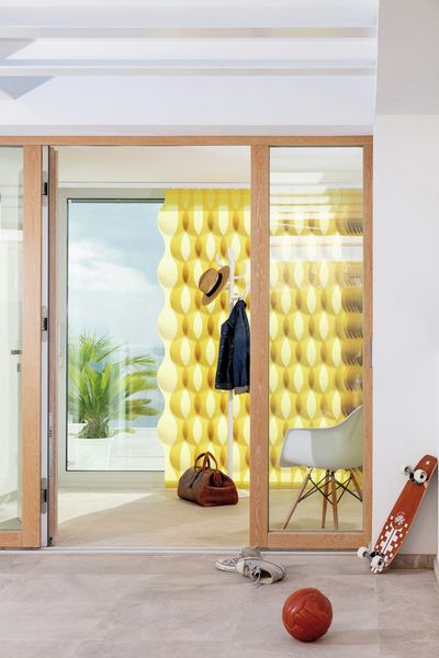 Sistemas de bandas verticales, SG 2950, Multi Visio, Casa Violi, Mallorca, Spain, Vertical Waves