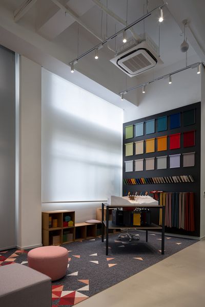 Roller Blind Systems, SG 4970, Colorama 2, UFOU Showroom, Shanghai, China