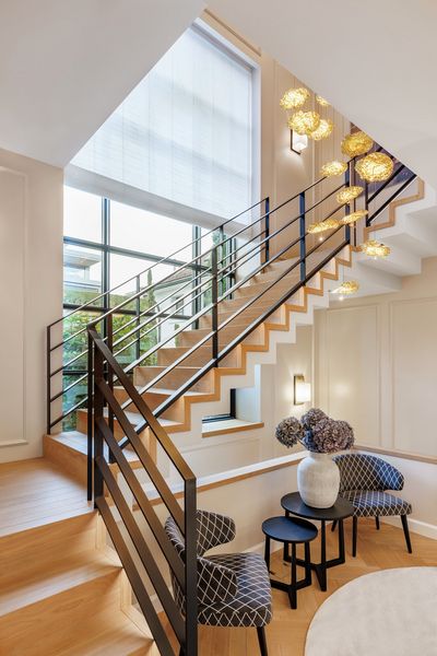 Systèmes rideaux drapés, SG 2360, Colorama 2, Villa at the lake, Lucerne, Switzerland