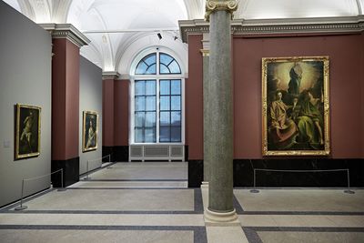 Systèmes stores enrouleurs, SG 4960, Multiscreen 1-10%, Sempergalerie, Dresdner Zwinger, Dresden, Germany