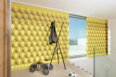 Systèmes de rideaux à bandes verticales, SG 2960, Multi Visio, Casa Violi, Mallorca, Spain, Vertical Waves