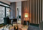 Systèmes de rideaux, SG 6465, Colorama Dimout, The Queen Fisher Suite, Copenhagen, Denmark, Wave