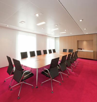 Panel Glide Systems, SG 2700, Colorama 1, Room shot "DLA Piper",Amsterdam, the Netherlands